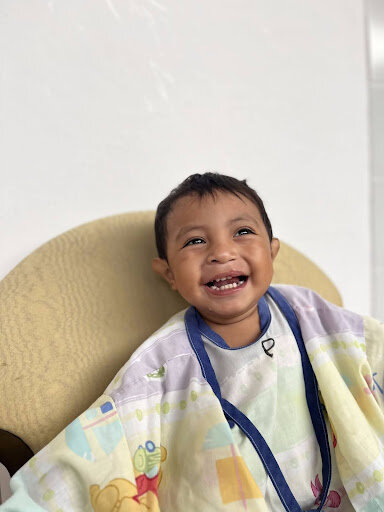 Sharing a renewed smile