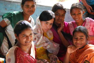 Girls at the Jodhpur Empowerment project