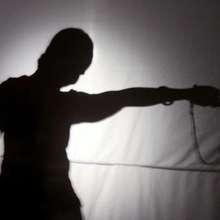 Shadow theatre performance