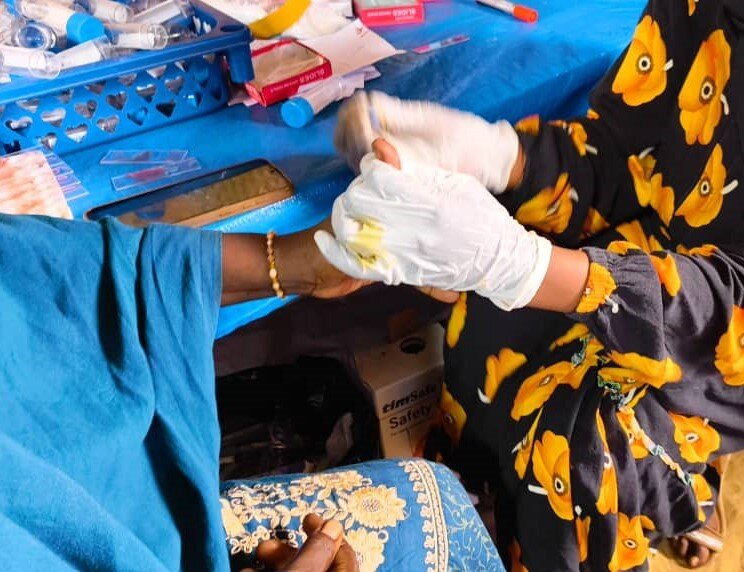 Medical Care for Sudanese refugees in Chad