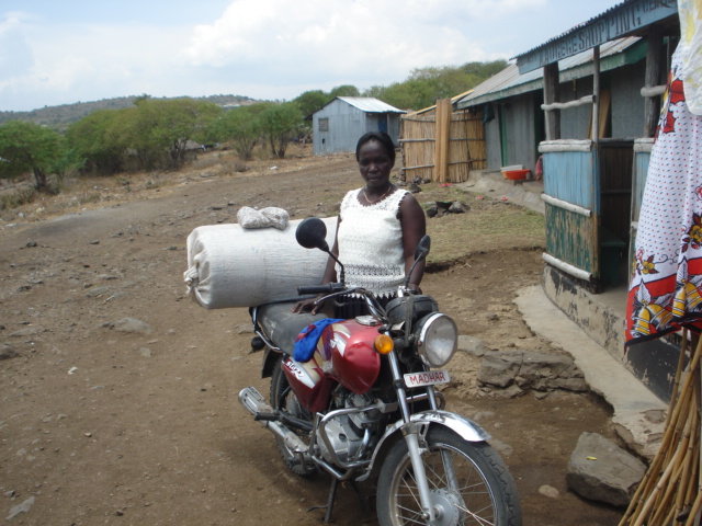 Smokeless biomass cooker Jiko for Mama Samaki.