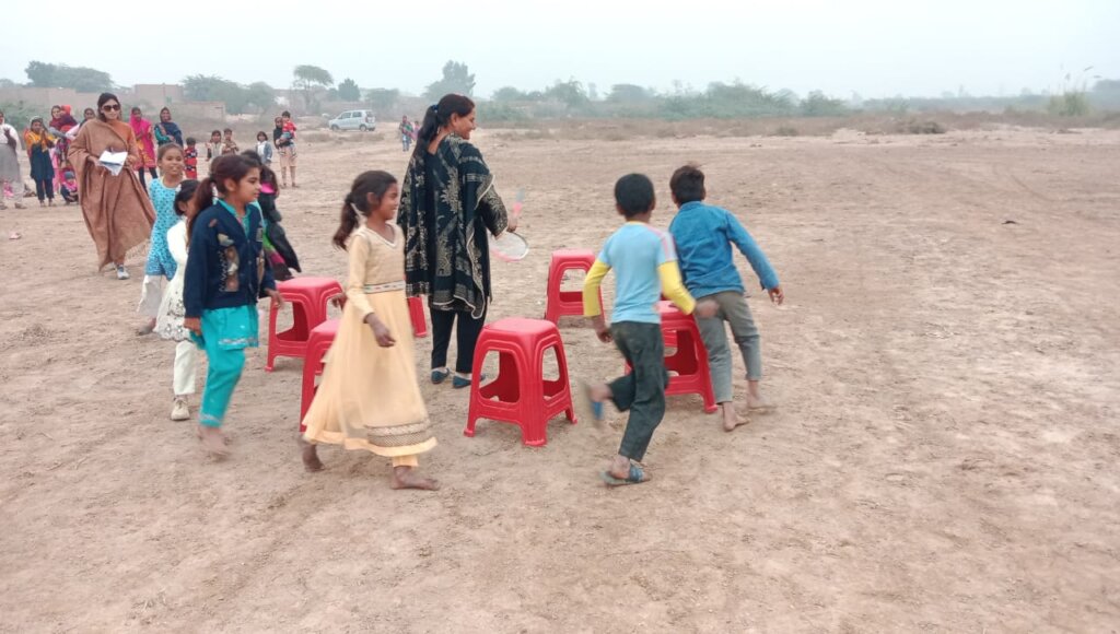 Sports Day Celebration with children in Pakistan