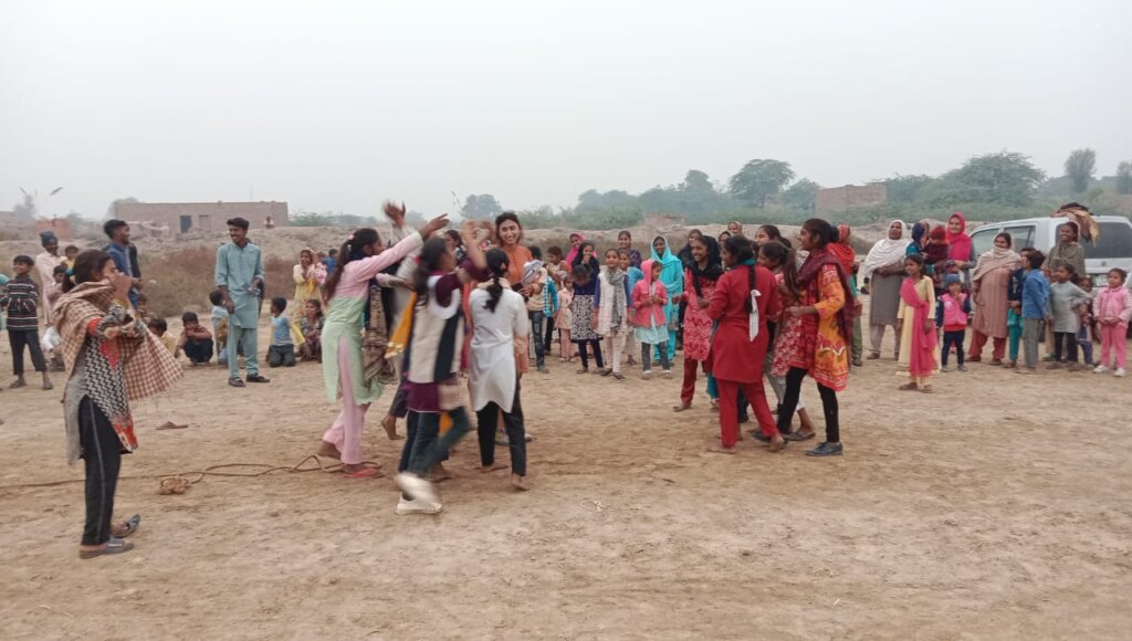 Sports Day Celebration with children in Pakistan