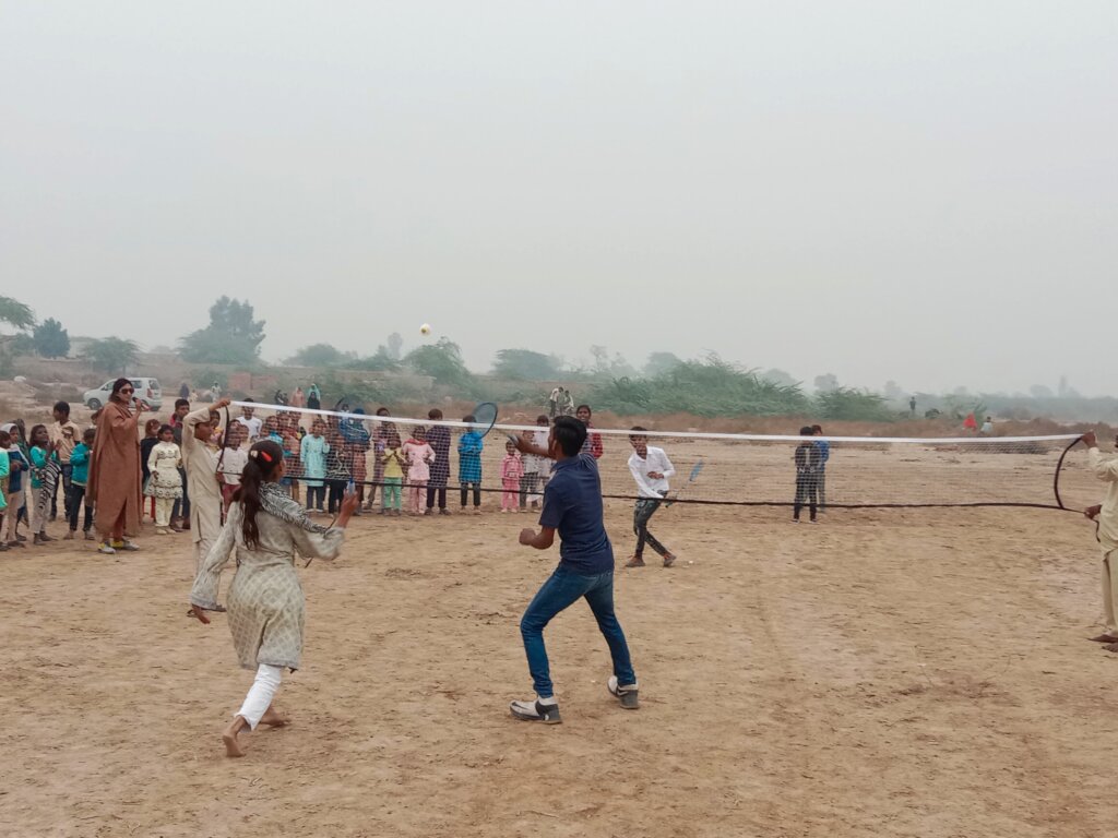 Sports Day Celebration with children in Pakistan