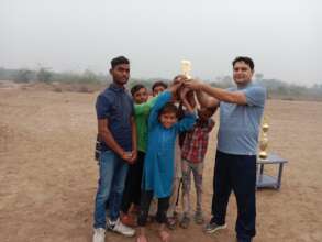 Sports Day Celebration with children in Pakistan