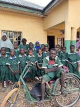 Group picture with children