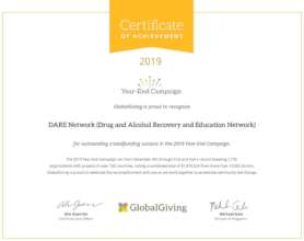 Certificate of Achievement