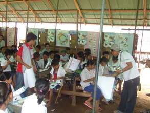 Prevention Education in a school classroom