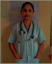 Lalita in her Uniform