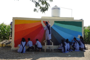 Mohi school girls toilet
