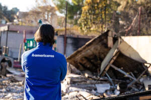 Americares assesses the damage from the Eaton Fire
