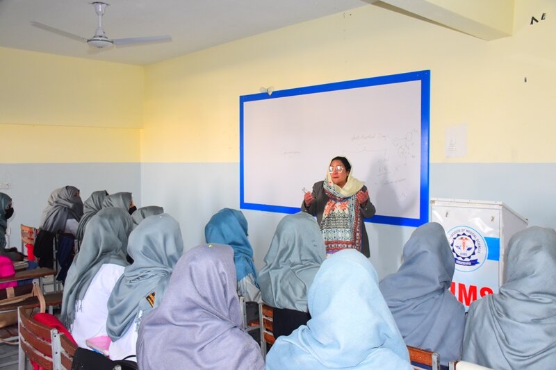Studying in Classroom