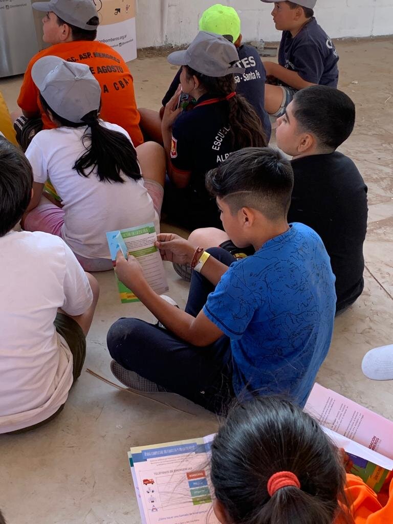 Educating Argentinian children in risk prevention