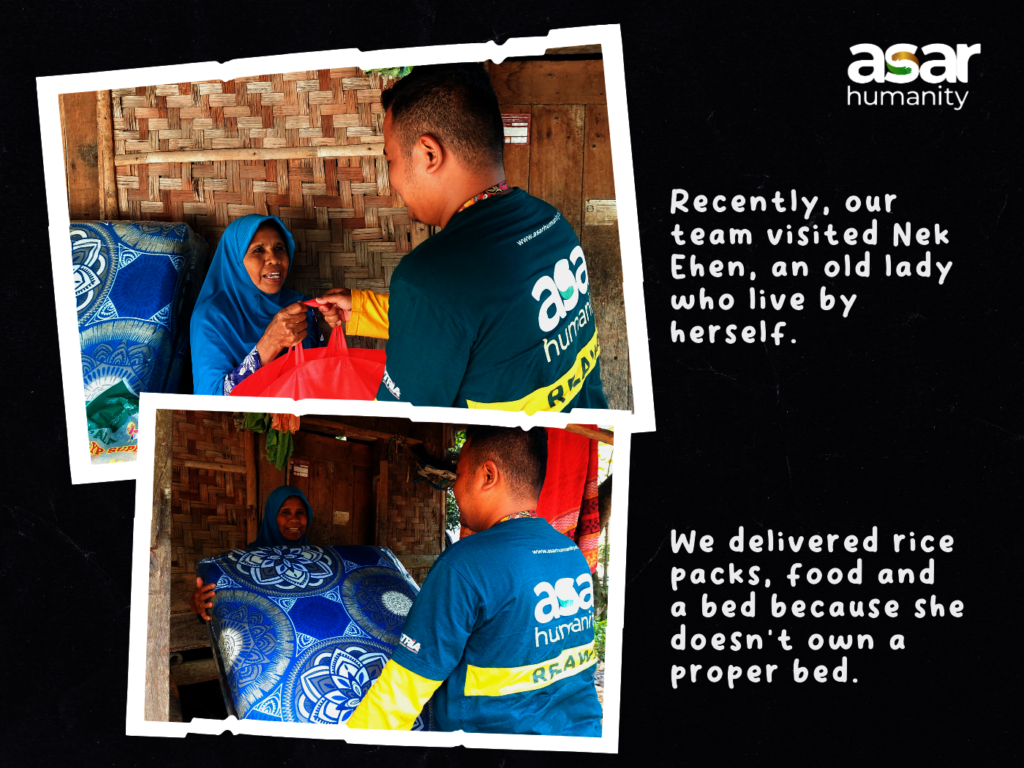 Feed Elders in Lombok and Rural Indonesia