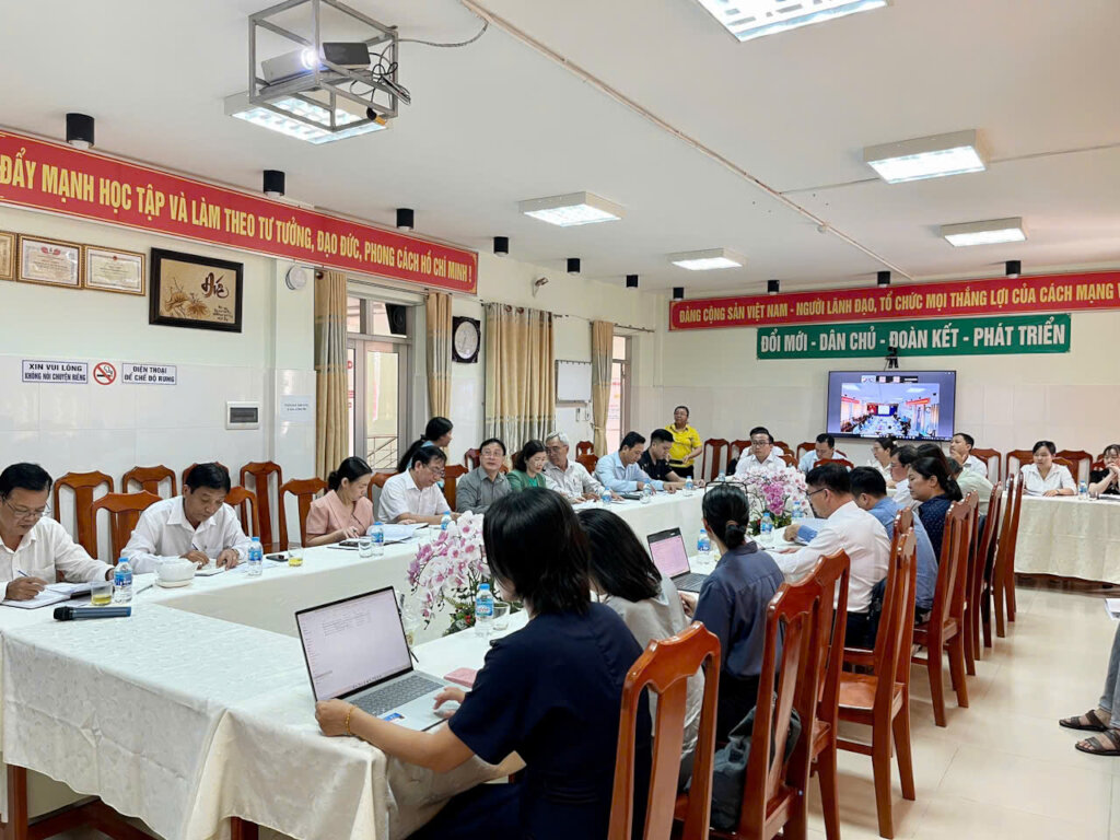 Project kick-off meeting in Vinh Long, August 2025