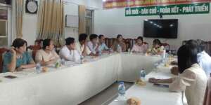 Photo 4. Group discussion in Vinh Long
