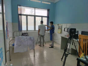 Providing chest X-rays for community members