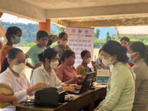 Community TB screening in Quang Nam, Viet Nam