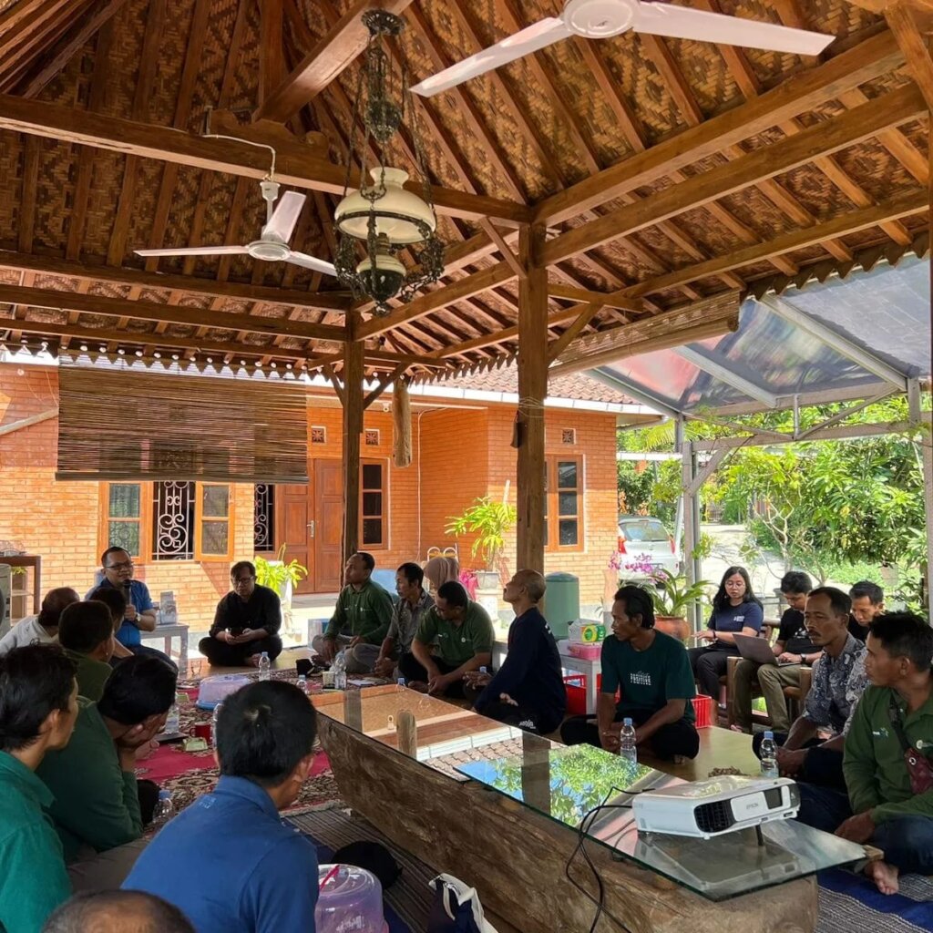 Discussion with local farmers
