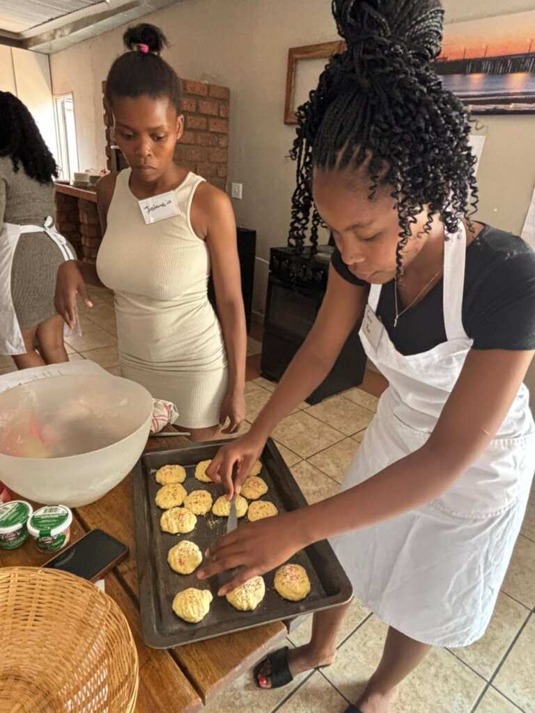 SKILLS TRAINING BAKING IN PROGRESS