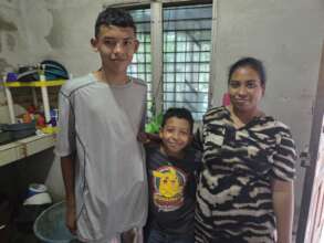 Mum and her son - one of our boys (averaging 95%)