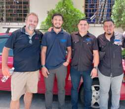 Team members who mentor the boys