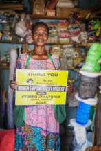 Street vendor. Grant recipient.