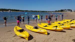 Kayaking Fun on the Shores of Onset