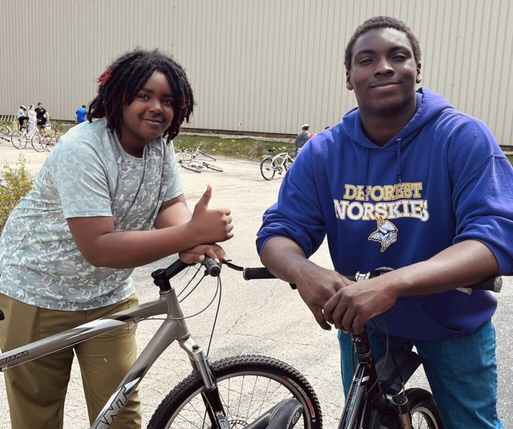 Empower a Person with a Bicycle!
