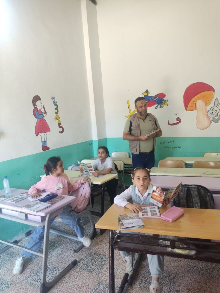 Mine Awareness and School Supplies Distribution