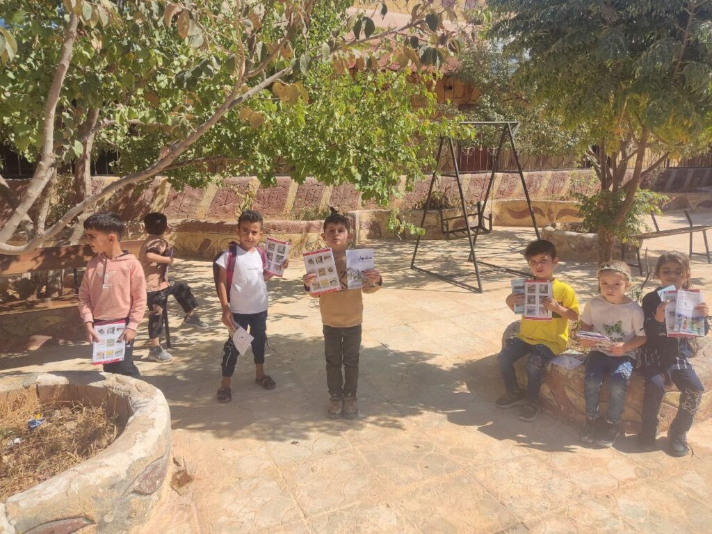Mine Awareness and School Supplies Distribution