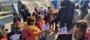 Mine Awareness and School Supplies Distribution