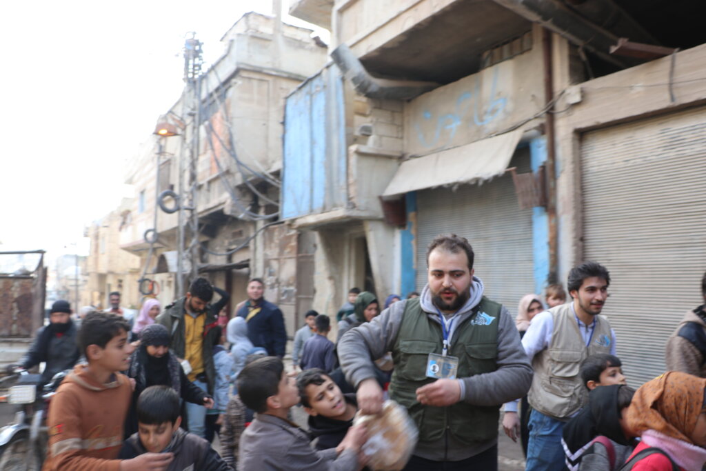 Feeding orphans, widows and the needy in Syria and