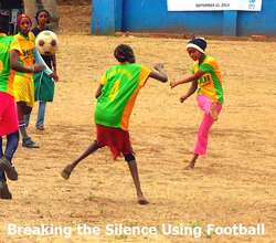 Breaking the Silence using football