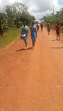 Our 2 beneficiaries heading home after Holiday