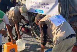 Clean drinking water in Gaza