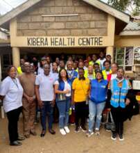 The team that made the camp a success