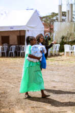 A patient waking to the doctors room