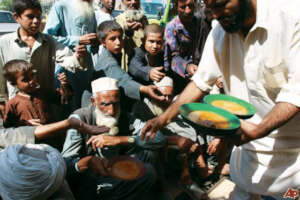 distribute essential food supplies