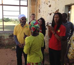 Tour of school grounds