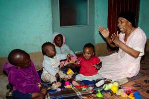 Mam' Ngubane* runs her creche from home