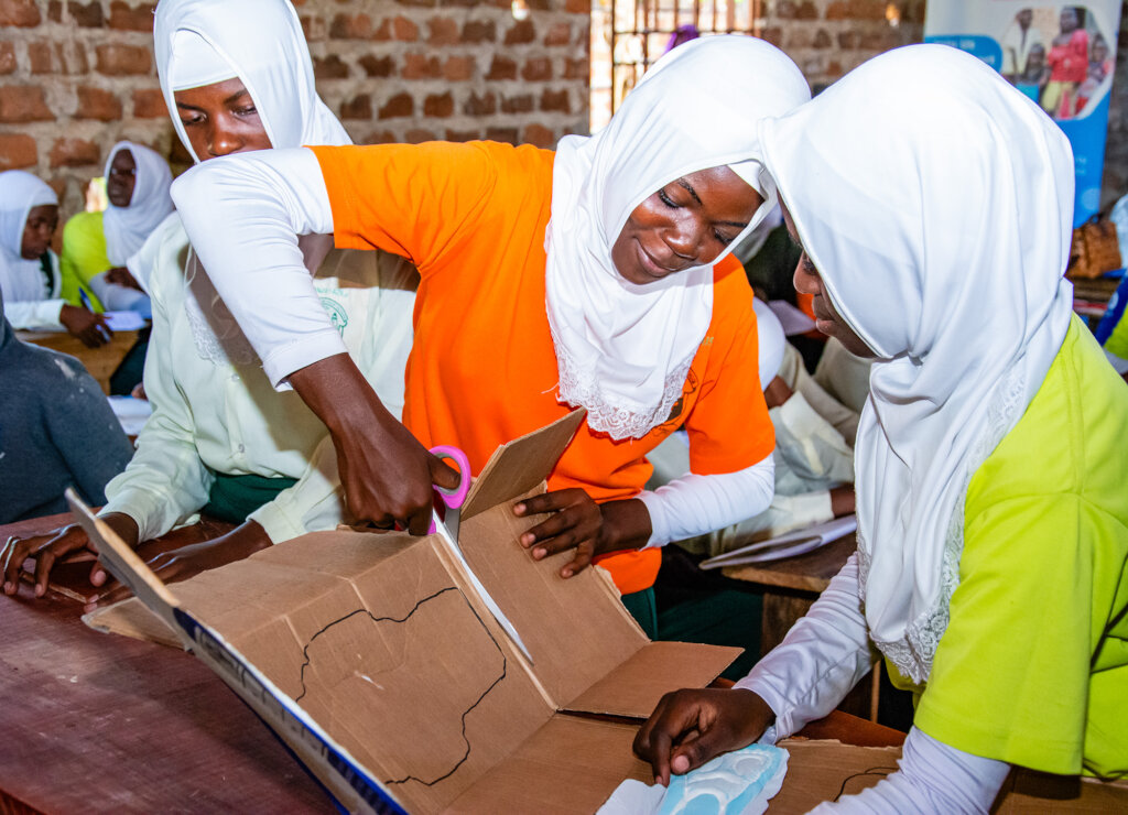 SUSTAINABLE MENSTRUAL SOLUTIONS FOR 500 GIRLS
