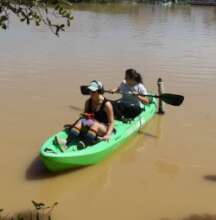 Kayaking and bird watching