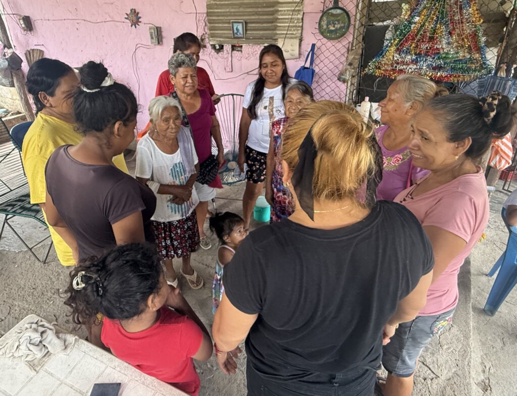 Women in group therapy