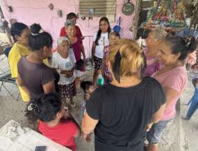 Women in group therapy