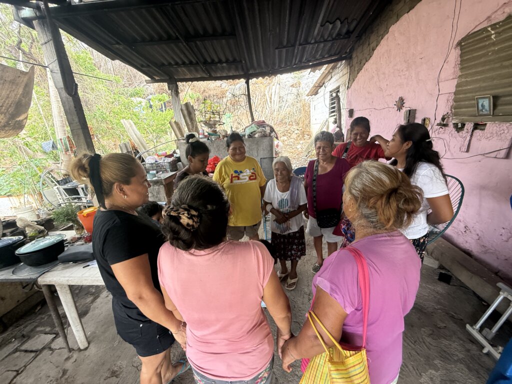 Women in group therapy