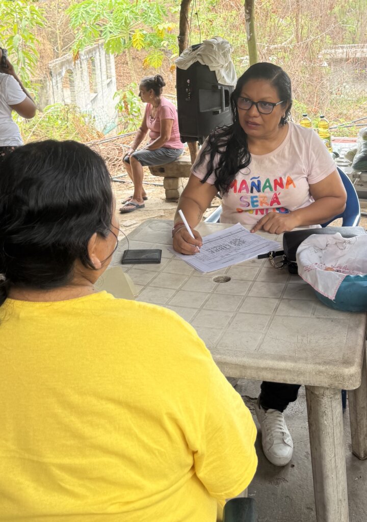 Rural woman in the therapy registry