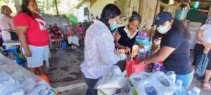 Delivery of health and hygiene kits