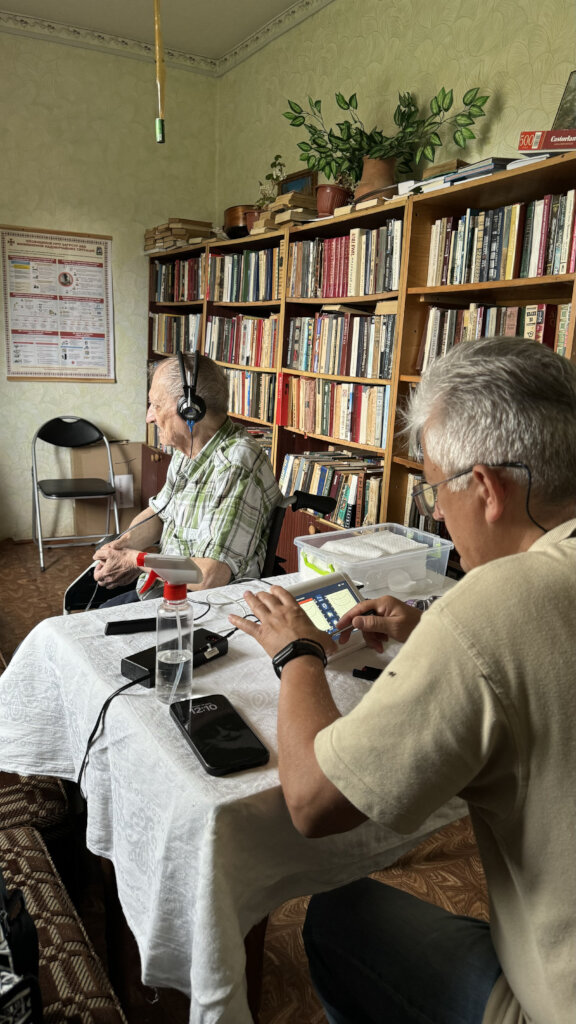 Hearing restoration for the elderly in Ukraine