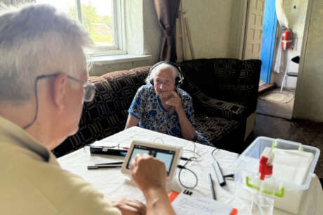 Hearing restoration for the elderly in Ukraine
